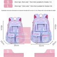 thumbnail image 5 of Mochila Ifeng para niñas - Mochila linda del arco iris Mochila de viaje de gran capacidad, Mochila ligera de princesa Escuela para niñas, 5 of 5