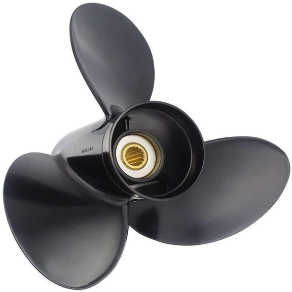 SOLAS 2411-133-17 Amita 3 Aluminum 3-Blade Propeller - RH, 13.25" Diameter x 17" Pitch x 13-Spline