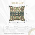 thumbnail image 4 of Bingfone Decorative Pillow Covers 20"x20" Traditional Tribal Aztec1 Couch Pillow Cases Modern Farmhouse Covers for Couch Sofa Bed, 4 of 9