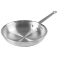 thumbnail image 2 of Winco Commercial-Grade Aluminium Fry Pan/Skillet, Natural Finish, 10", 2 of 2