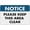 Warning Sign 1, variant on Notice Please Knock Before Entering Sign 8"x12", Aluminum Tin Warning Signs for Home Outdoor Garden, Durable Etiquette Sign for Office