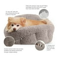 thumbnail image 2 of Best Friends by Sheri Deep Dish™ Sherpa Cuddler Pet Dog Bed, Standard Gray, 2 of 6