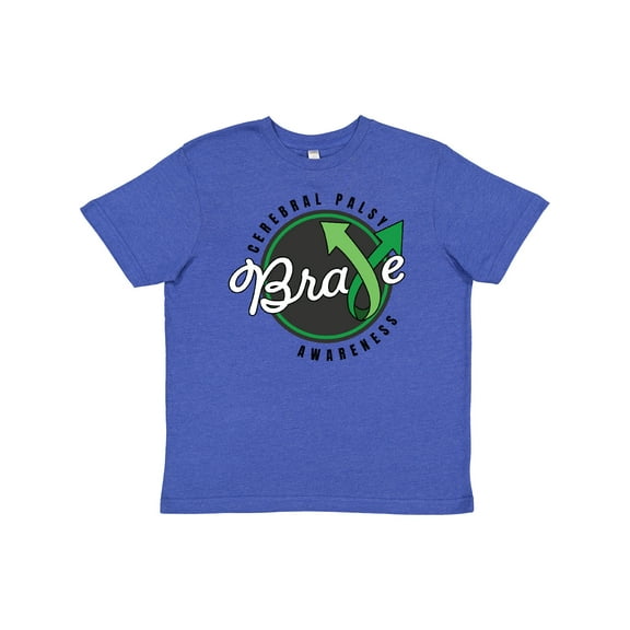 Inktastic Cerebral Palsy Awareness Brave Youth T-Shirt