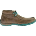 thumbnail image 5 of Women's Twisted X WDM0020 Driving Moc Bomber/Turquoise Leather 5.5 M, 5 of 7