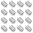 thumbnail image 1 of 16 Pcs Entretoises en Acier Inoxydable 304 9/16 Pouces OD x 1/4 Pouces ID x 23/32 Pouces Longueur(14x6x18mm) Vis Support de Bague Finition Simple Non Filetée Entretoises Rondes en Métal pour Vis M6 Boulons et Tiges, 1 of 2