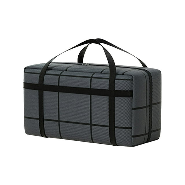 Storage Bag Organizer, Thickened Waterproof Oversized Capacity Woven Sack for Moving Pcing and Seasonal Clothes Storage