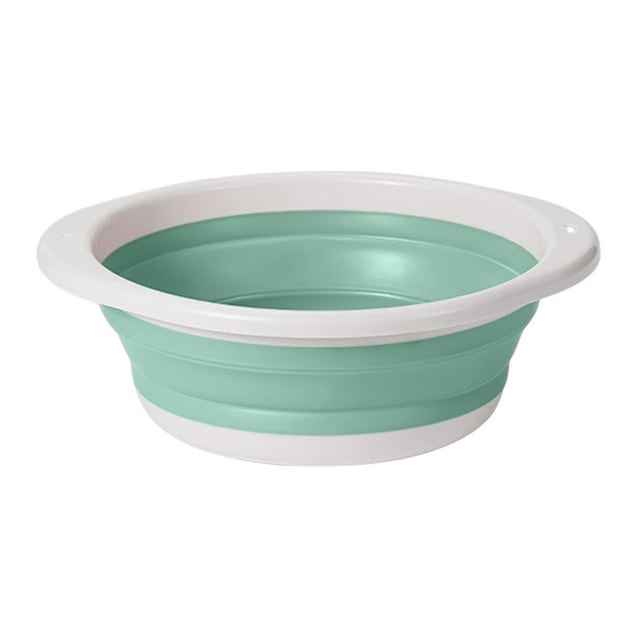 Back to School Supplies,Collapsible Wash Basin Portable Space Saving Multi Function Large Capacity for Student Dormitory Back to School