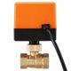 thumbnail image 2 of Válvula de bola eléctrica-AC 220V Válvula de bola eléctrica motorizada de latón 2 vías 3 cables 1.6Mpa Rosca DN15 DN25(DN15), 2 of 8