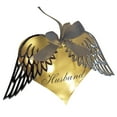 thumbnail image 1 of Creative Heart Shaped Angel Engraved Letters Memorial Pendant Decoration, 1 of 8