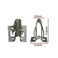 thumbnail image 4 of 20Pcs Car General Instrument Panel Metal Rivet Instrument Panel Fastener Clip, 4 of 10