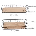 thumbnail image 5 of unbranded  2 Pcs Shelf Organizers Baskets Wall Storage Shelving Rack Office, 5 of 8