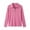 W10-Pink, variant on Women Tops Lapel Long Sleeve Button Down Tee Solid Color T Shirt Leisure Clothes Green 3Xl