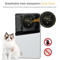 thumbnail image 5 of PS5 Slim/Pro Dust Cover Protector, 4 Pack Fan Dustproof Filter Mesh, High-Density Breathable Mesh Dust Cover for Cooling Fan, Compatible with Digital & Disc Edition (Black), 5 of 6