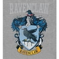 thumbnail image 6 of Harry Potter Ravenclaw Crest Long Sleeve Adult Hooded Sweatshirt-XL, 6 of 7
