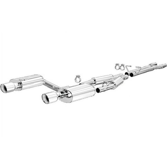 MagnaFlow Touring Series Exhaust System Fits select: 2005-2008 AUDI A4