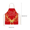 thumbnail image 4 of Christmas Decoration Apron for Women Men Adjustable Kitchen Cooking Baking Apron, 4 of 9