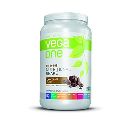 UPC 838766000305 product image for Vega One All-In-One Plant Based Protein Powder, Chocolate, 1.93 lb (19 Servings) | upcitemdb.com