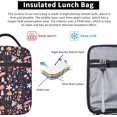 thumbnail image 5 of Mushroom Lunch Box Insulated Lunch Bag for Women Reusable Leakproof Cooler Portable Tote Lunchbox for Work Office Travel Picnic, 5 of 6