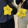 thumbnail image 5 of Angry Moving Jumping Stars Plush Toy Cute Yellow Pentagonal Heart Expression Stars Plush Soft Kawaii Fun Toy Gift for Kid Adult, 5 of 5