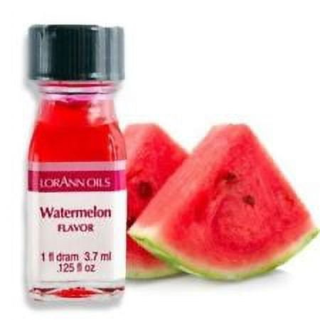 Lorann Oil Watermelon 1 Dram Super Strength Flavor Extract Candy Baking Includes 1 Dram Dropper And Recipe Card