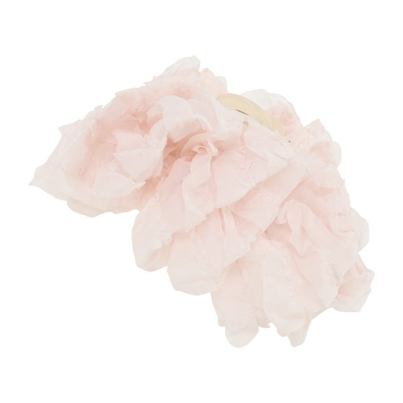 Unique Bargains 1 Pc Hair Clip Bow Pattern Claw Clip 5.12"x1.77"x2.56" Pink