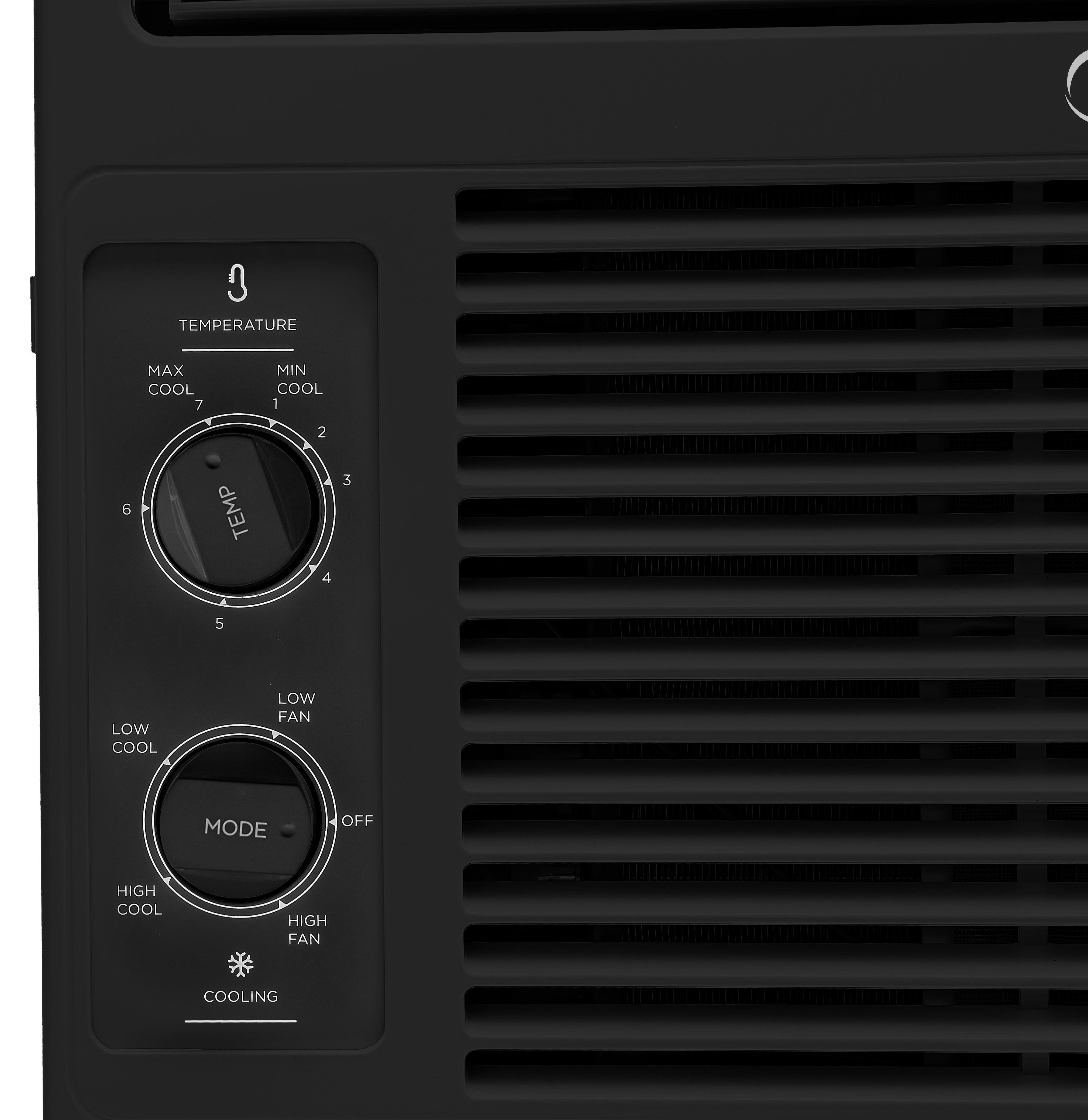 Midea 5,000 BTU 150 sq. ft. Mechanical Window Air Conditioner, Black, MAW05M1WBL - image 4 of 9