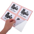 thumbnail image 5 of KAKOWELY 100 sheets Lithium Battery Labels Adhesive Stickers Transport Caution Warning Labels (UN3481),4.72"X4.33"X0.04", 5 of 5