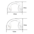 thumbnail image 4 of Almohadillas De Silicona Impermeables Para Anteojos, Almohadillas Transparentes Para La Nariz, Accesorios Para Gafas De Sol Delgadas Antiadhesivas Moyic AP007678-02, 4 of 6