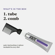 Just For Men Touch of Gray Hair Color Black Instant Gray Blending Ammonia Free Peroxide Free 1 Application Kit
