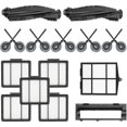 thumbnail image 1 of Piezas de repuesto de 16 piezas compatibles con el robot aspirador Shark Ion R85 ​​Rv850 S86 S87, 1 of 5