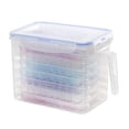 thumbnail image 1 of Multi-layer homemade frozen ice cube mold refrigerator ice box with lid home ice box, 1 of 5