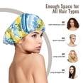thumbnail image 6 of Palm tree_AH Silk Bonnet for Sleeping Women Men, Adjustable Elastic Satin Bonnet Bonnet for Sleeping, Soft Similar Silk Curly Cuteness Hair Bonnet for Sleeping, 6 of 7
