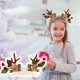 thumbnail image 1 of Xihbxyly Horquilla Navideña con Diseño de Árbol de Navidad, Ideal para Fiestas, Decoración Multiusos, Ideal Como Regalo Familiar, Elegante Accesorio para El Cabello (1 Par), 1 of 5
