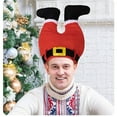 thumbnail image 4 of Xuety Santa Hats Christmas Hat Holiday Party Decoration Hat Santa Claus Decoration Christmas Hat, 4 of 6