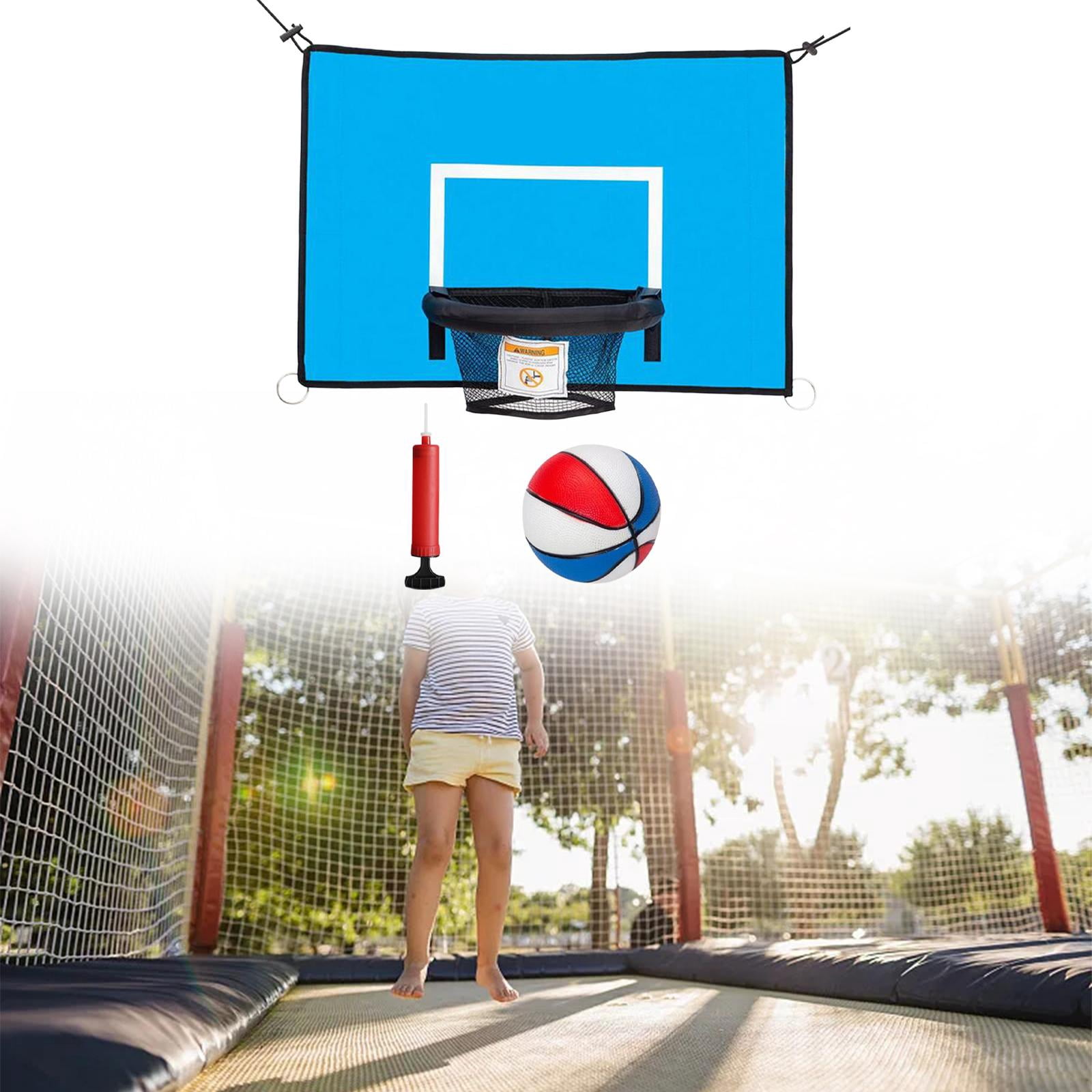 DimyFew Mini Basketball Hoop, Basketball Frame with Small Basketball Basketball Training 69cm Colored Ball