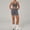 Dark Gray, variant on SKQIT Workout Sets for Women 2 Piece Seamless Halter Sports Bra Scrunch Butt Impact Shorts Gym Yoga Outfits