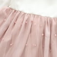 thumbnail image 6 of Caoirhny Little Girls Summer Dress, Ruffle Sleeve Round Neck Lace Back Zipper Up Dress, Mesh Multi-Layer Princess Party TuTu Dress, 6 of 8