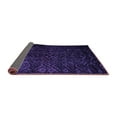 thumbnail image 2 of Ahgly Company Indoor Square Abstract Purple Modern Area Rugs, 4' Square, 2 of 4