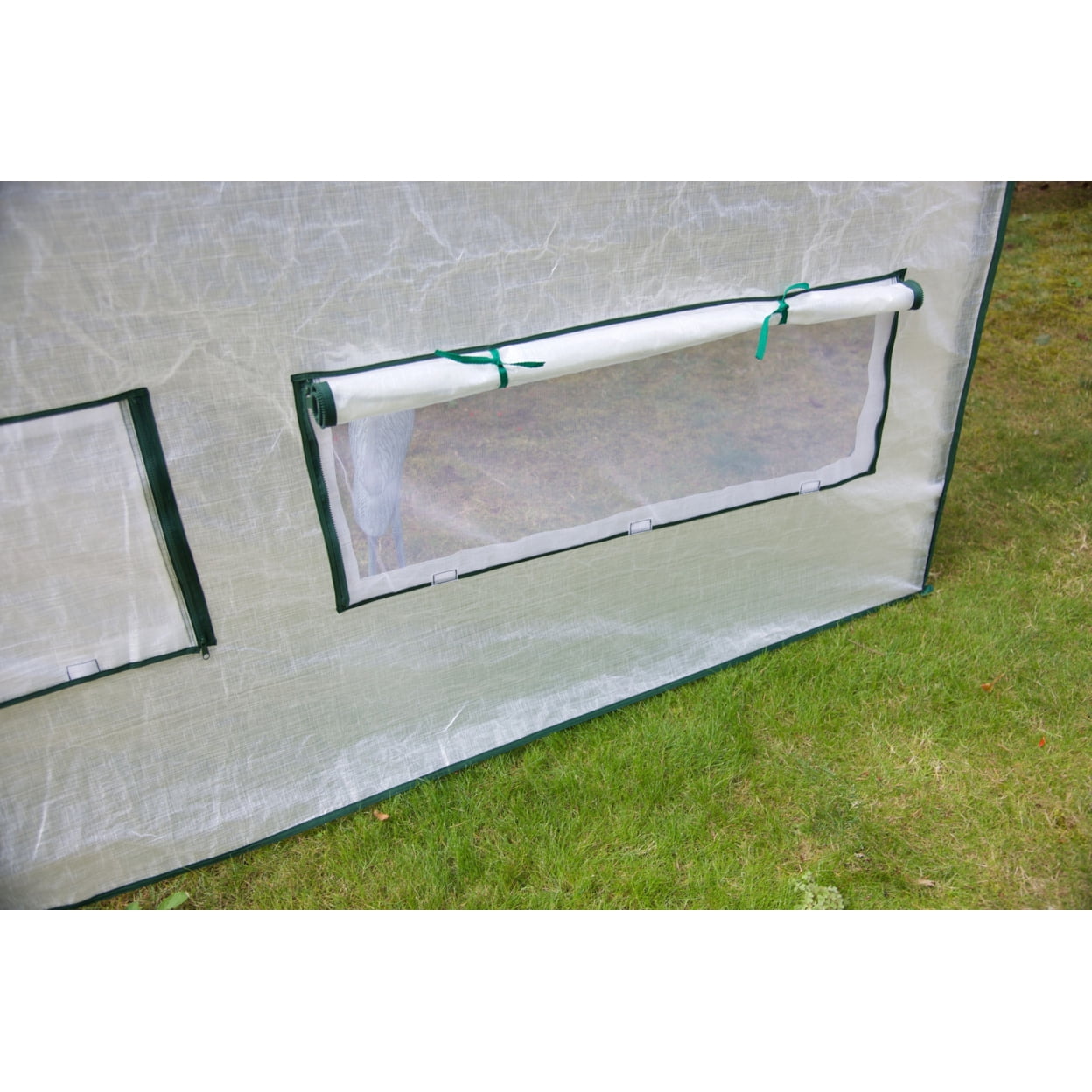 NorWestOutdoor 6'W x 8'D x 7'H Pop Up Greenhouse- White