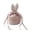 Pink, variant on Ympkerial Bunny Easter Gift Bags with Drawstrings and Rabbit Ear Velvet 5x3.5 Inch Party Favor Pouches for Candy Treats Jewelry Storage 1 Pack