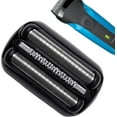thumbnail image 1 of 21B Grille de Rasoir de Remplacement Compatible avec Braun S3 Tête de Remplacement Humide et Sèche pour Braun Série 3 Tête de Remplacement 21B 3010s, 3040S, 5409, 1 of 5