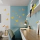 thumbnail image 4 of Xiao Hua Decoración de pared con mariposas, 48 piezas, 4 estilos, para cumpleaños, fiestas y tartas, extraíbles (doradas y rosadas), 4 of 5