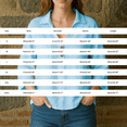 thumbnail image 4 of Long Sleeve Shirts for Women Lapel Solid Color Loose Shirt With Pockets Pullover Women's Long Sleeve Top, 4 of 6