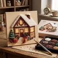 thumbnail image 5 of Christmas Diamond Art Painting Kit for Beginners, DIY Pearl Art Set with Frame 9 Classic Holiday Designs for Wall Decor Home Holiday Gift by OVFUIZ, 5 of 6