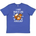thumbnail image 3 of Inktastic I Just Really Like Foxes Ok? Youth T-Shirt, 3 of 5