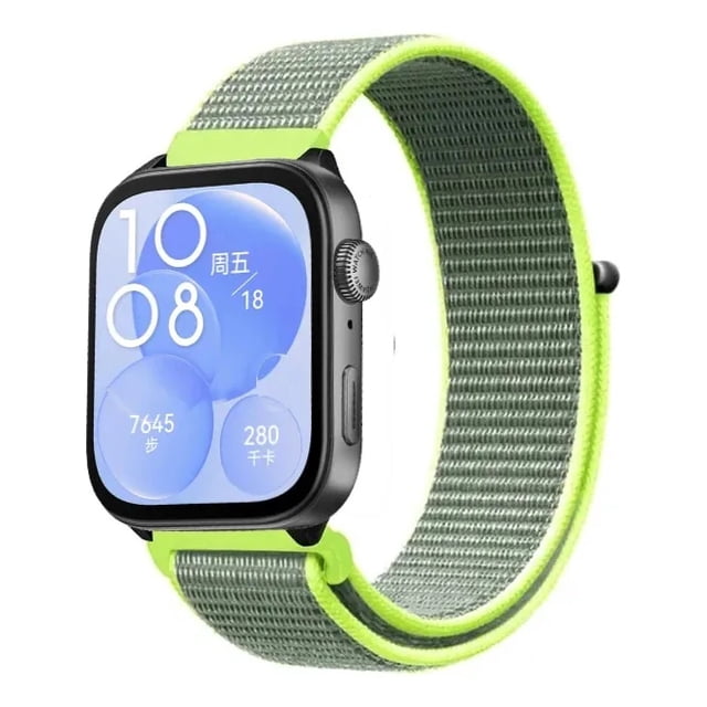 Correa Deportiva para Huawei Watch Fit 3 y 4, Nylon Transpirable