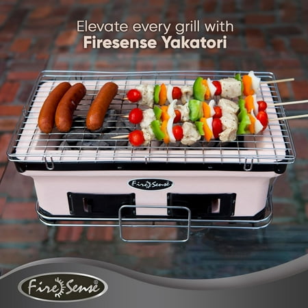 Fire Sense - Yakatori Charcoal Grill - Tan