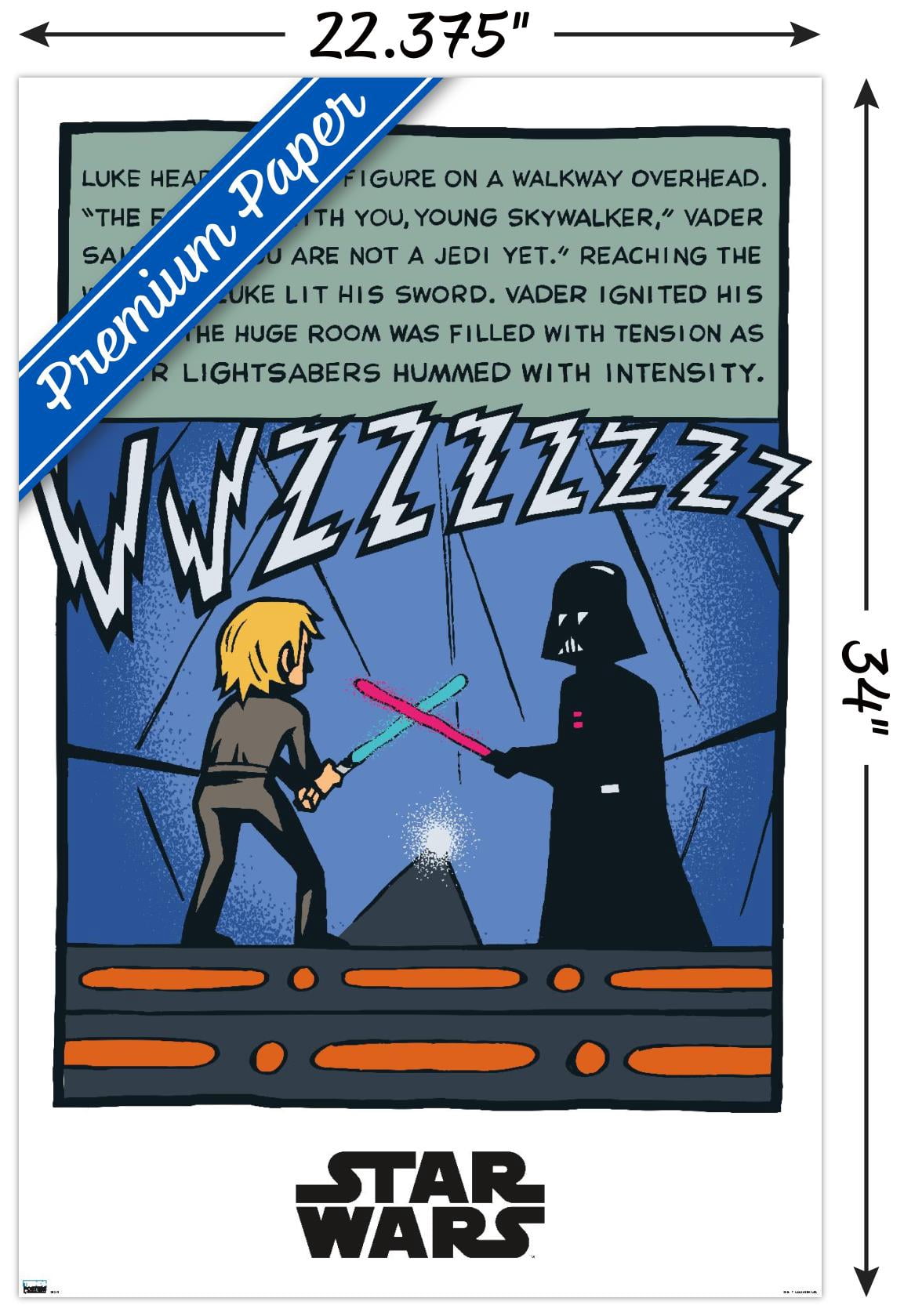 Star Wars: Return of the Jedi - Dual Panel Wall Poster, 22.375" x 34"