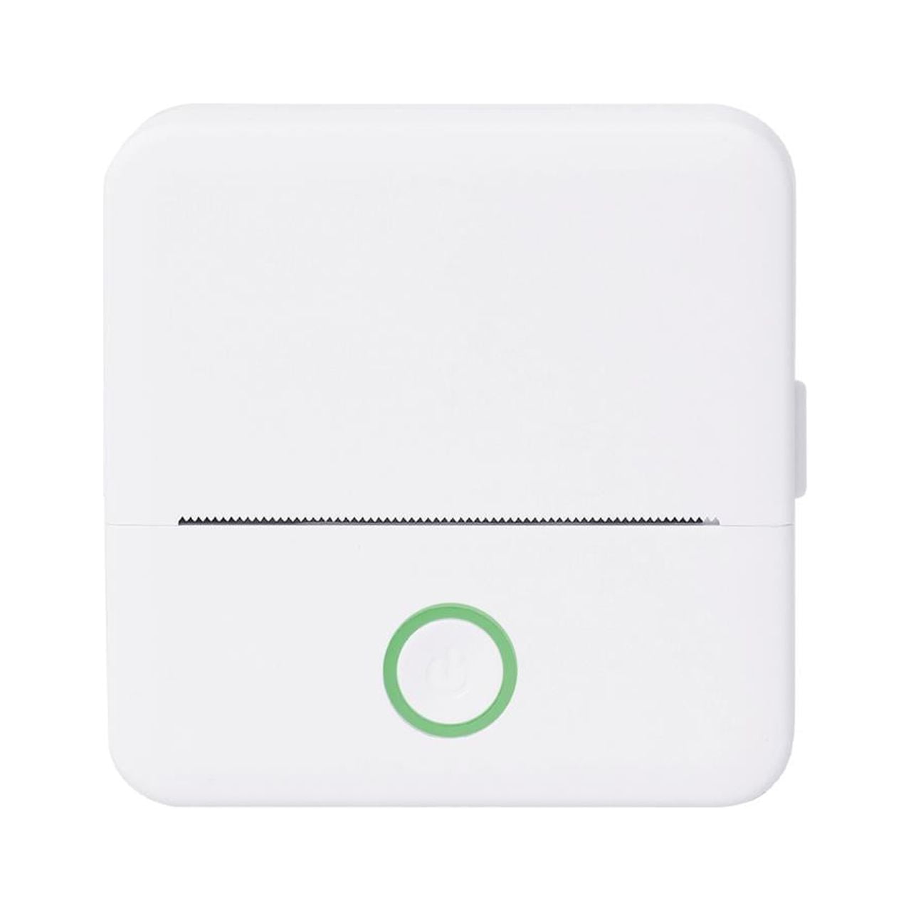 Core Innovations CTP500 Wireless Mini Portable Inkless Thermal Printer & Label Maker + Paper, Android & iOS (White)