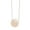 Gold, variant on Women's Hypoallergenic Stainless Steel Circle 16" Necklace By Howard's